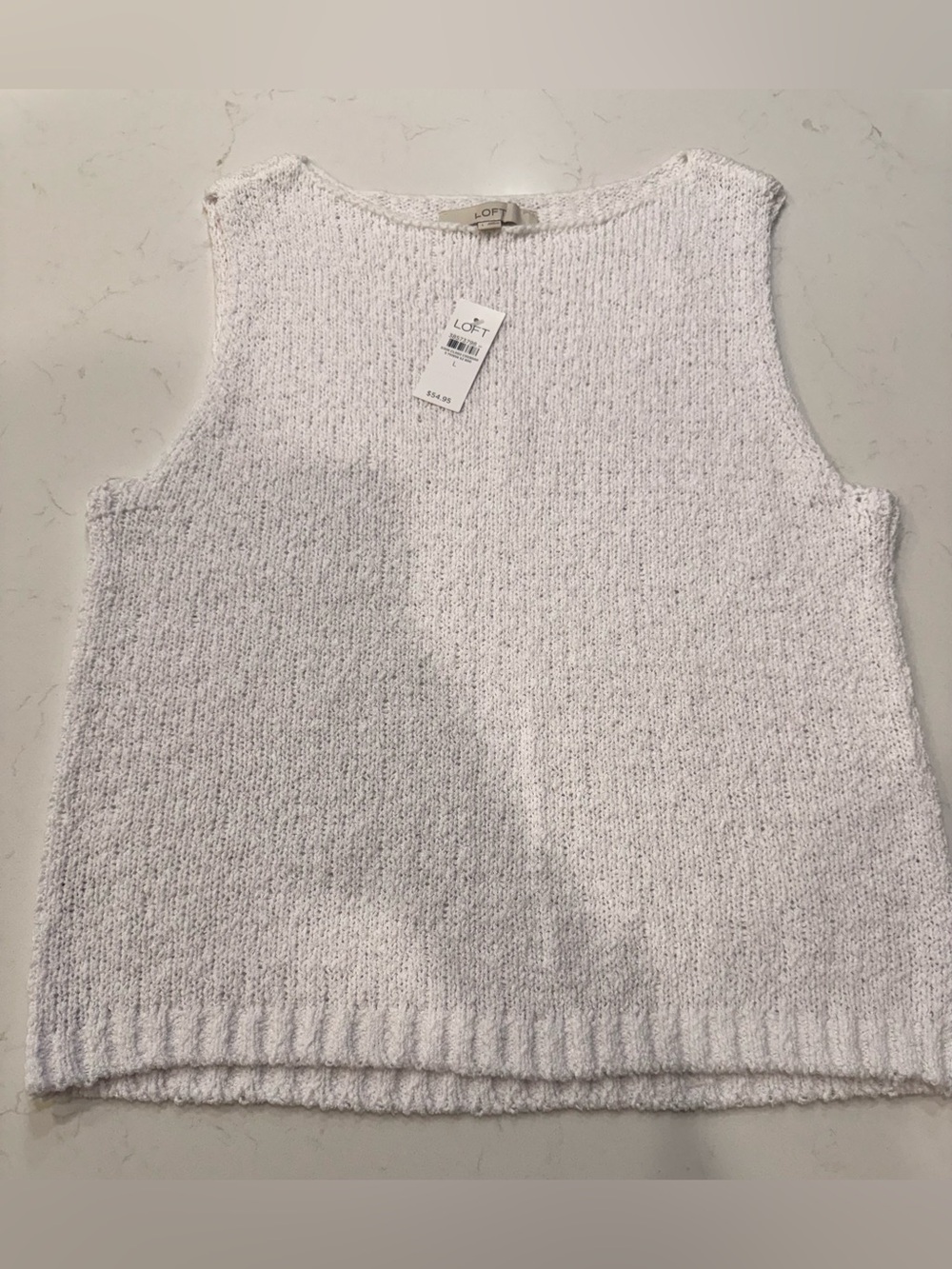 NWT – Loft Sleeveless Sweater – Large